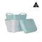 Strucket 4.5L Mini Strainer Bucket with Lid -  Aqua/White
