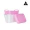 Strucket 4.5L Mini Strainer Bucket with Lid - Pink/White